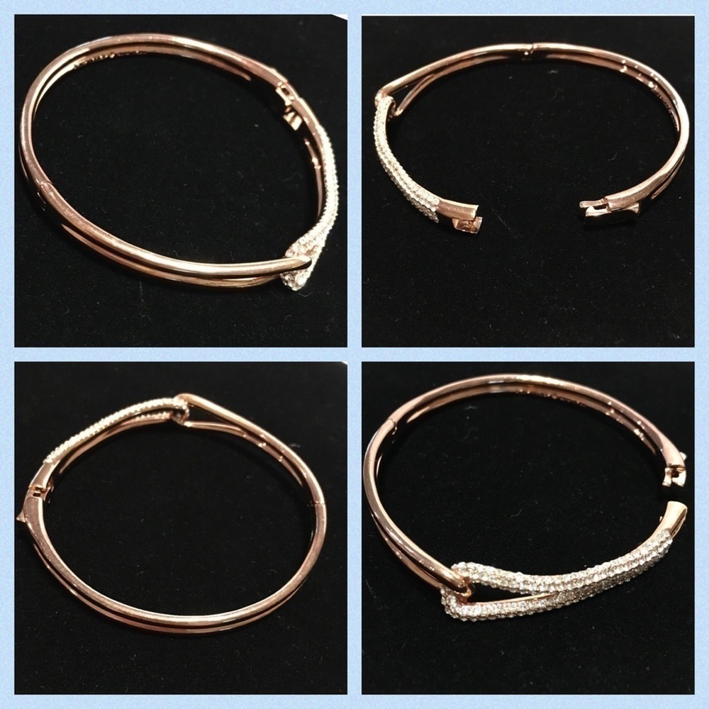 Kate Spade Gold & Crystal Infiniti Bracelet NWT - Picture 3 of 3